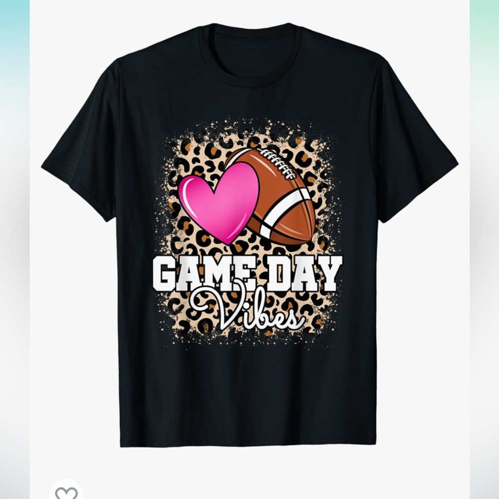 Cheetah football t-shirt